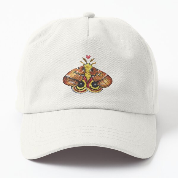 Watercolor Io Moth Dad Hat