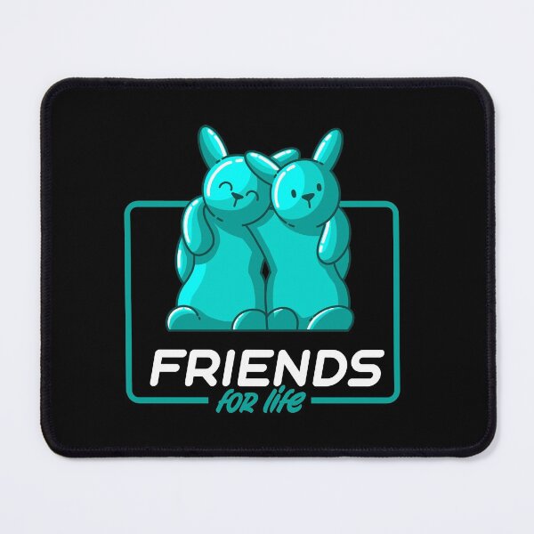 Item preview, Friends for life green gummy bunnies designed and sold by Between Clouds.