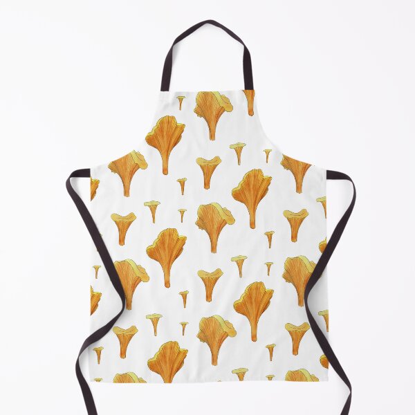 Item preview, Chanterelles Watercolor Mushrooms - Forest Floor Series designed and sold by Danica Templeton.