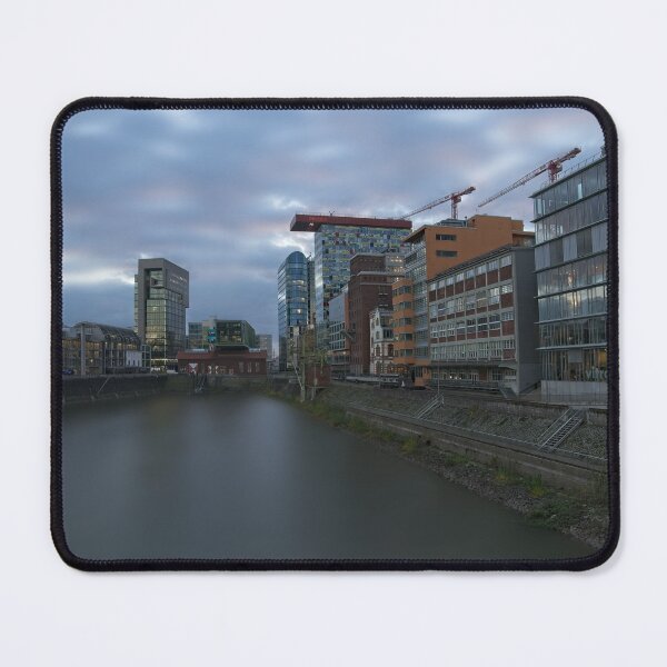 Item preview, Media Harbour At Sunset designed and sold by rawshutterbug.