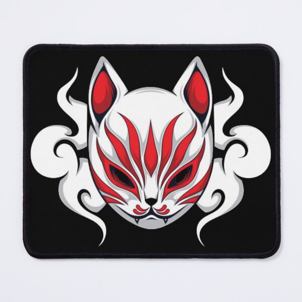 Item preview, Japanese cat mask designed and sold by Rakos-Merch.