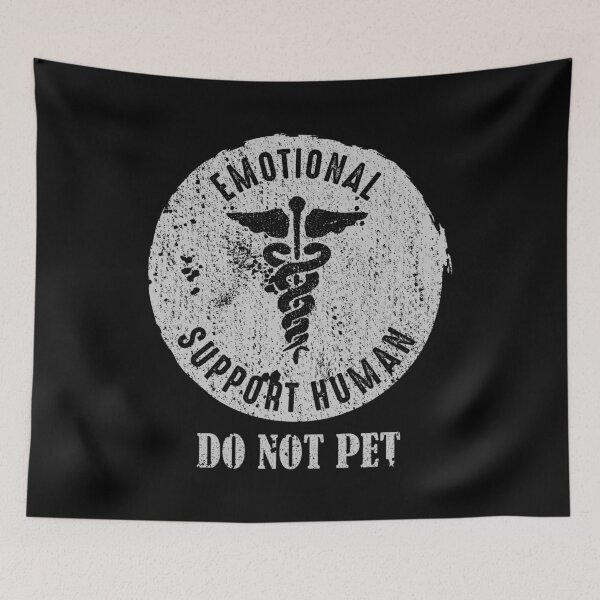 Item preview, Emotional Support Human Do Not Pet designed and sold by ferdaousseshop.