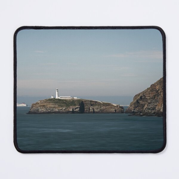 Item preview, Ferry At The South Stack Lighthouse designed and sold by rawshutterbug.