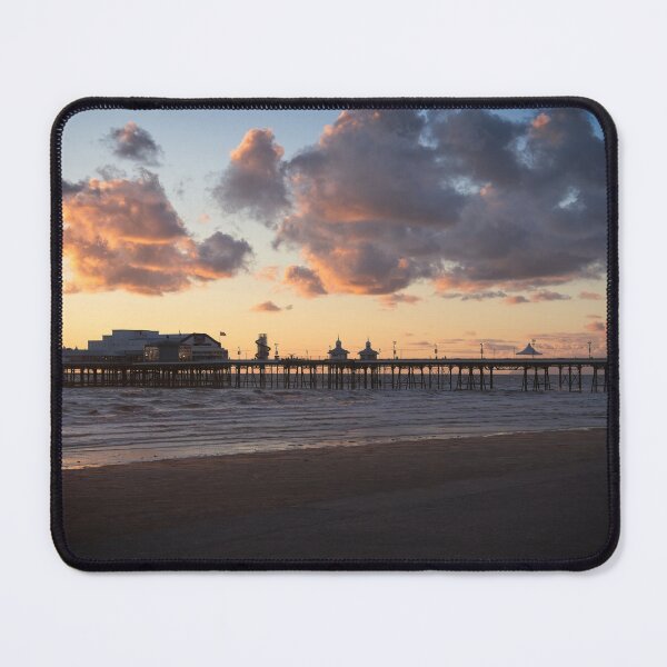 Item preview, Sunset At Blackpool North Pier designed and sold by rawshutterbug.