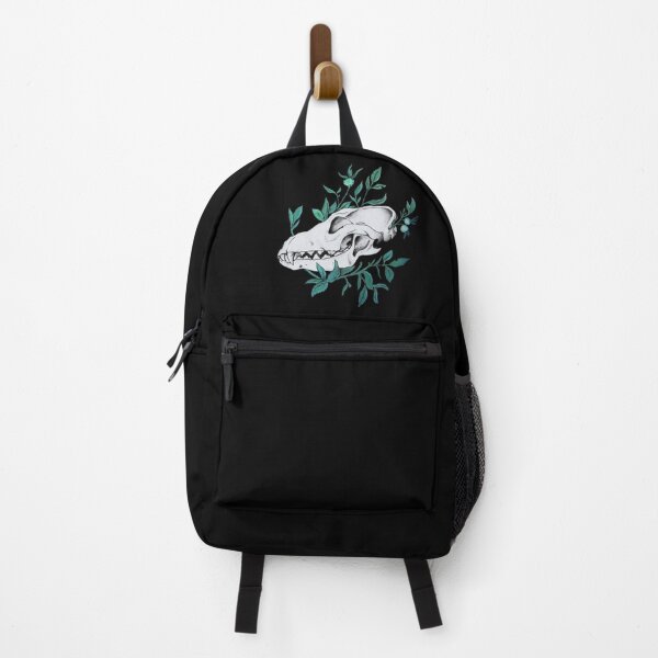 Item preview, Canine Skull in Foliage Mint Green designed and sold by Smooshi.