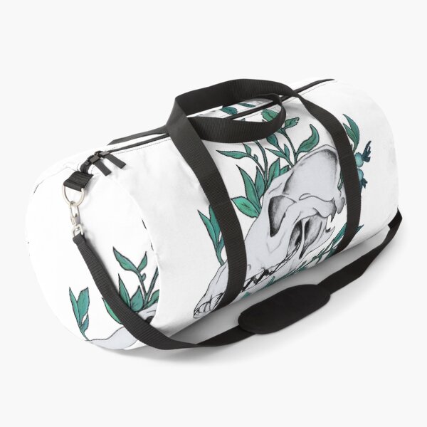 Item preview, Canine Skull in Foliage Mint Green designed and sold by Smooshi.