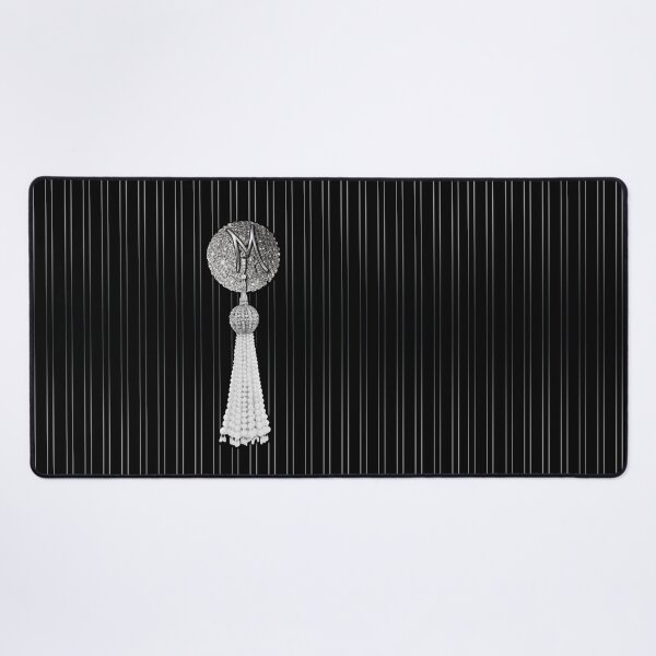 Item preview, Glamor Pastie Tassel Silver - Burlesque Monogram M designed and sold by Xarah.
