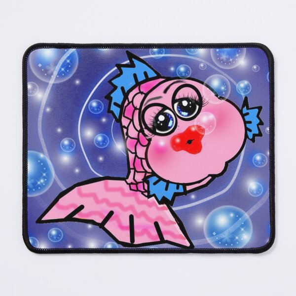 Item preview, Pink fish designed and sold by Shirley cute art .