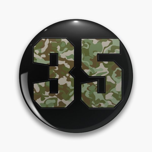 Item preview, Army Camouflage Number Thirty-Five Soldiers Lucky Number 35 designed and sold by Urosek.