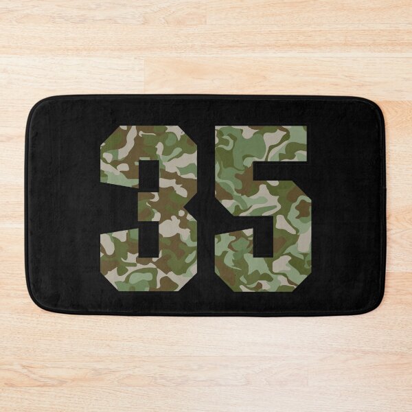 Item preview, Army Camouflage Number Thirty-Five Soldiers Lucky Number 35 designed and sold by Urosek.