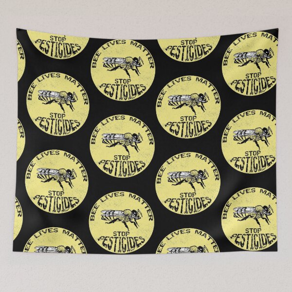 Item preview, Bee lives matter stop pesticides. Save the bees! designed and sold by NobelFashion.