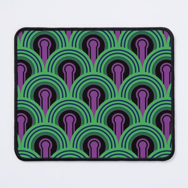Item preview, Geometric Pattern: Keyhole Arch: Deedree Daniel: Green designed and sold by Red Wolf.