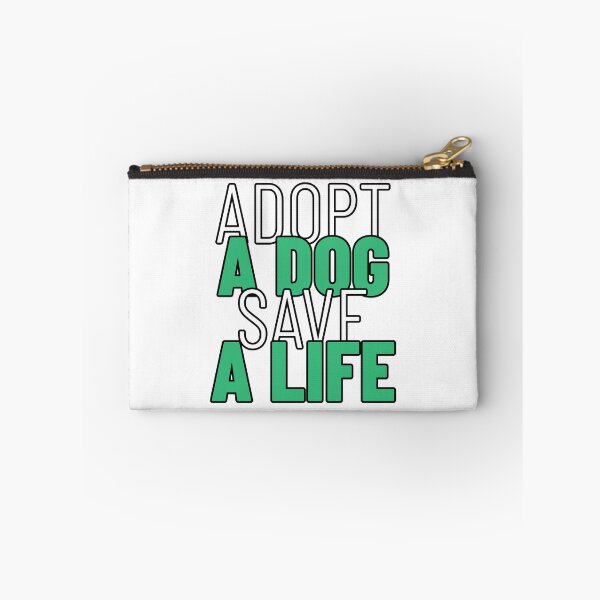 Item preview, Adopt A Dog Save A Life Text design for those who love pet adoption designed and sold by jtancrum61.