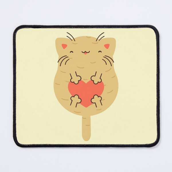 Item preview, Potato cat with a heart designed and sold by Nikamii.