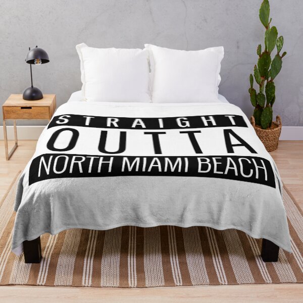 Item preview, Straight Outta North Miami Beach Florida  designed and sold by Teelogic.