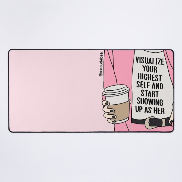 Visualize by Sasa Elebea Desk Mat