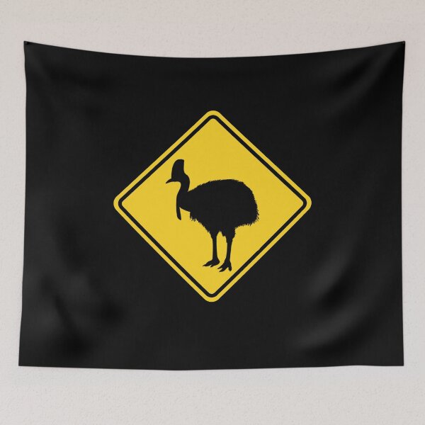 Item preview, Cassowary southern warning  designed and sold by mikoala50.
