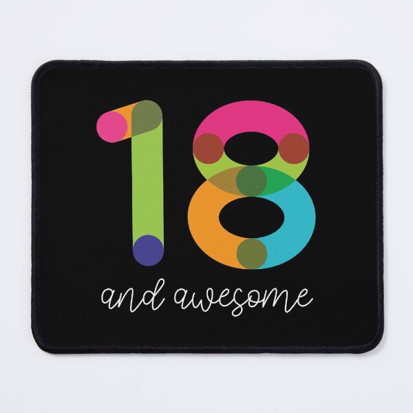 Item preview, 18 and Awesome designed and sold by VicEllisArt.