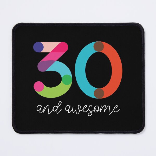 Item preview, 30 and Awesome designed and sold by VicEllisArt.