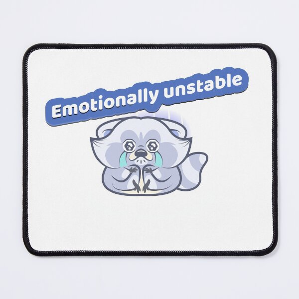 Item preview, Emotionally unstable - racoon designed and sold by Dvzshirts.