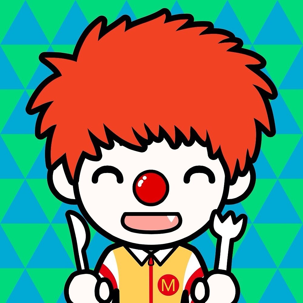 Ronald McDonald Baby OnePiece for Sale by MangaXai  Redbubble