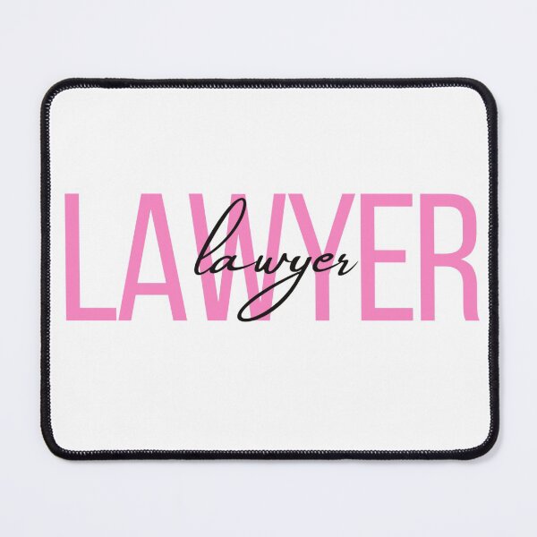 Item preview, Lawyer - lawyer gift (pink) designed and sold by PickaSticka.