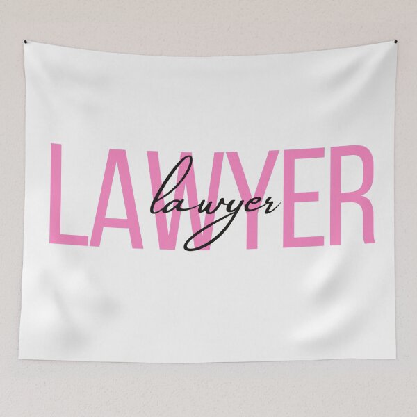 Item preview, Lawyer - lawyer gift (pink) designed and sold by PickaSticka.