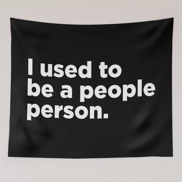 Item preview, I Used To Be A People Person. 2 designed and sold by Memefy.