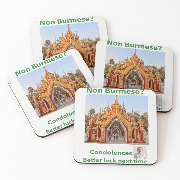 Item preview, "Condolences to Non Burmese" gr designed and sold by skoumpourdides.