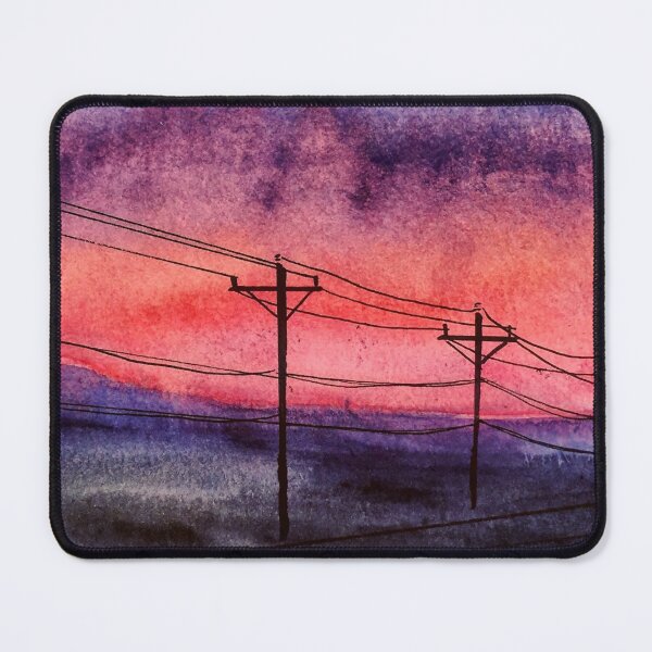 Item preview, Roadside sunset manmade vs nature designed and sold by Wieskunde.