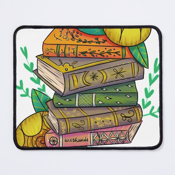 Item preview, Bookpile with golden roses designed and sold by Wieskunde.