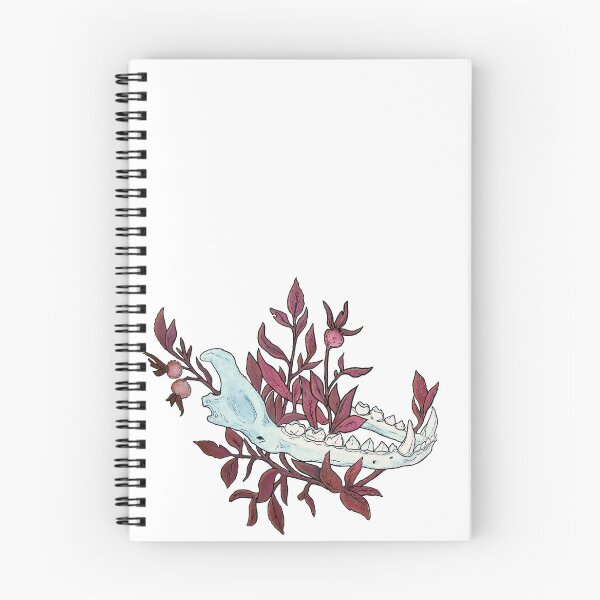 Item preview, Canine Jaw in Foliage Autumn Red designed and sold by Smooshi.