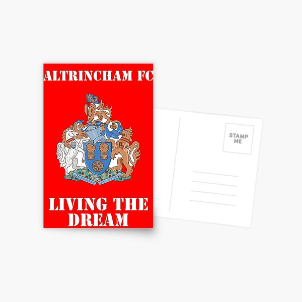 ALTRINCHAM FC Greeting Card for Sale by LilyChris