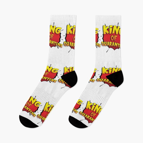 Item preview, King of Quarantine is my Superpower Funny Design designed and sold by EliapsJackson.