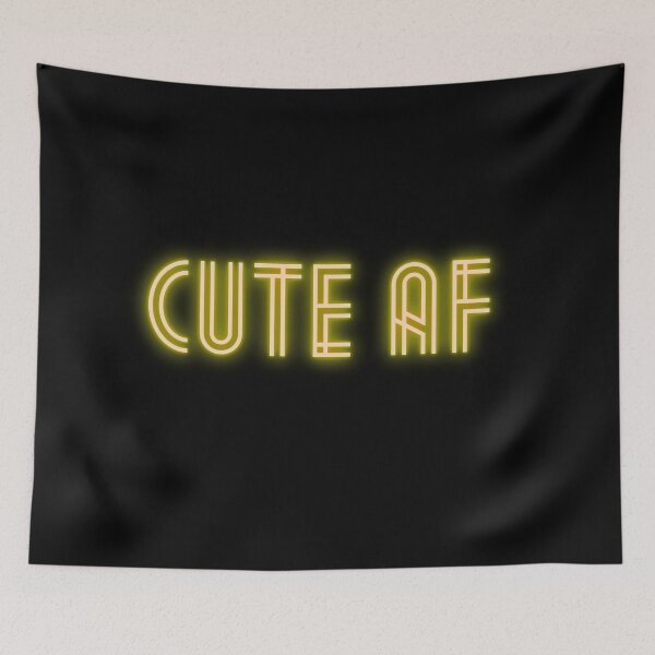 Item preview, Cute AF designed and sold by MktngMultiverse.