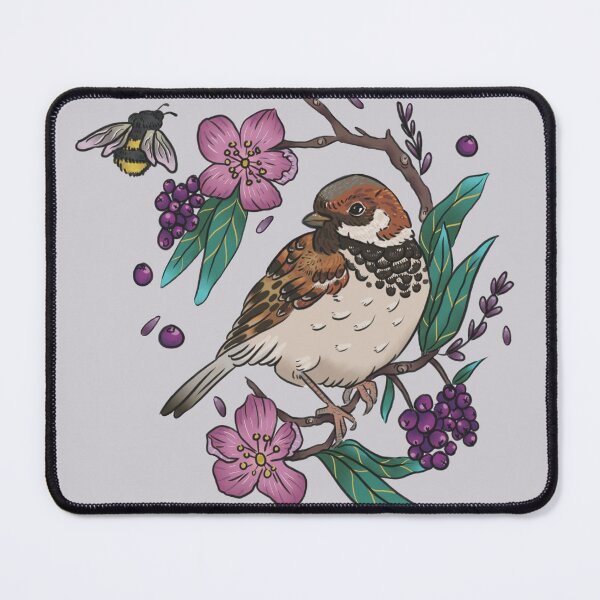 Item preview, Sparrow design bumblebee designed and sold by Wieskunde.