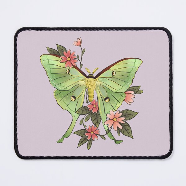Item preview, Actias Luna moth soft green designed and sold by Wieskunde.