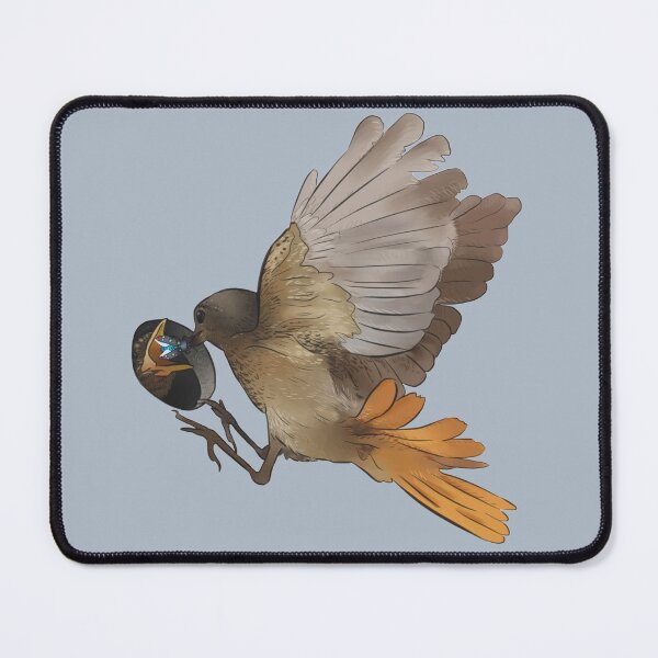 Item preview, Jewel beetle getting fed to the redtail chick designed and sold by Wieskunde.