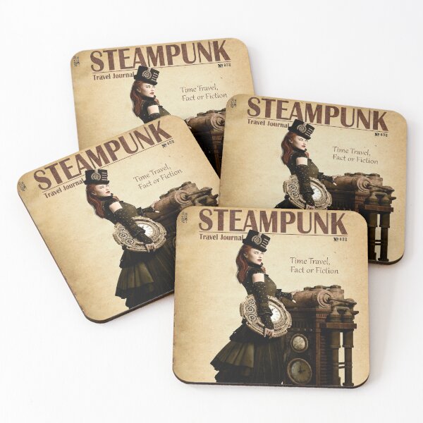 Item preview, Steampunk Magazine cover 3 designed and sold by Joe´s Art Nook.