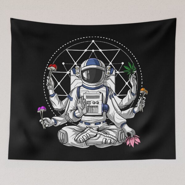 Item preview, Psychonaut Psychedelic Astronaut  designed and sold by underheaven.