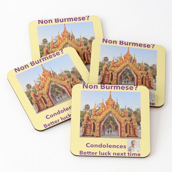 Item preview, "Condolences to Non Burmese"  pl designed and sold by skoumpourdides.