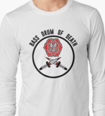 Bass Drum of Death High Quality Logo Light Long Sleeve T-Shirt
