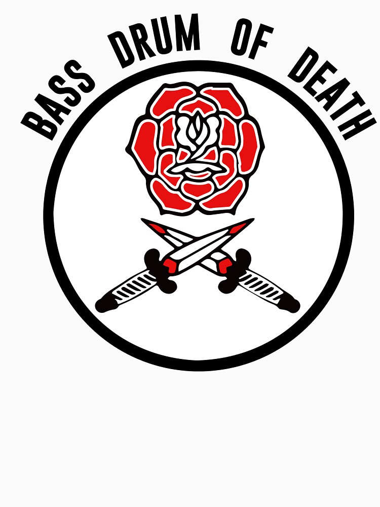 "Bass Drum of Death High Quality Logo Light" Tshirt for Sale by Spooge