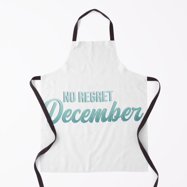 Item preview, No Regret December - Blue Text designed and sold by TheMajesticGoat.