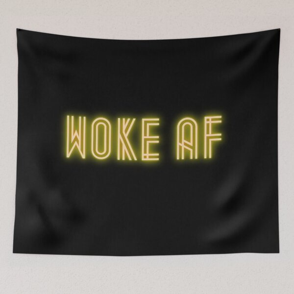 Item preview, Woke AF designed and sold by MktngMultiverse.