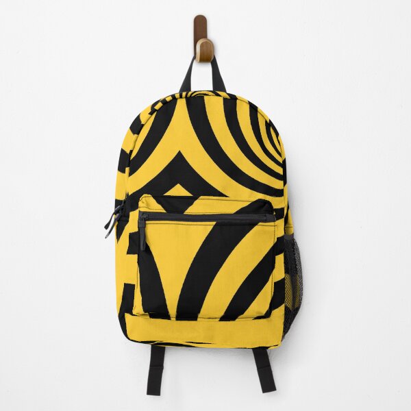Item preview, Retro Swirl - Yellow and Black designed and sold by NobodysHero.