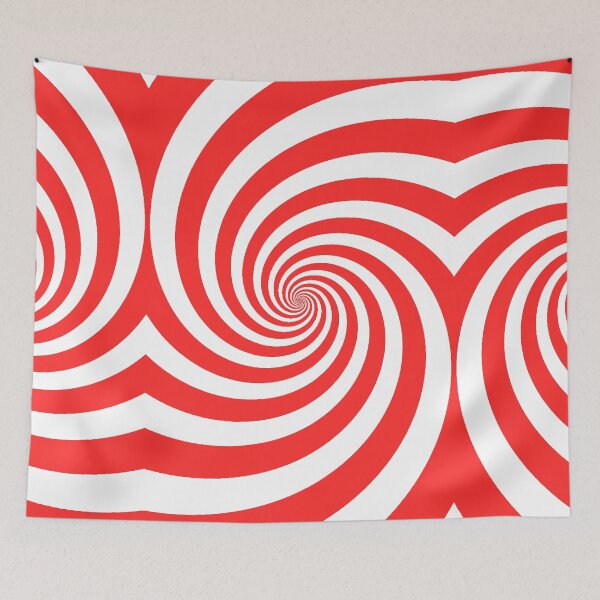 Item preview, Red Hypnosis Swirl - Retro designed and sold by NobodysHero.
