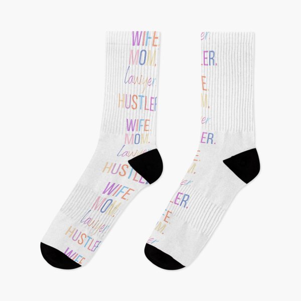 Item preview, Wife mom lawyer hustler - funny lawyer gift (color) designed and sold by PickaSticka.