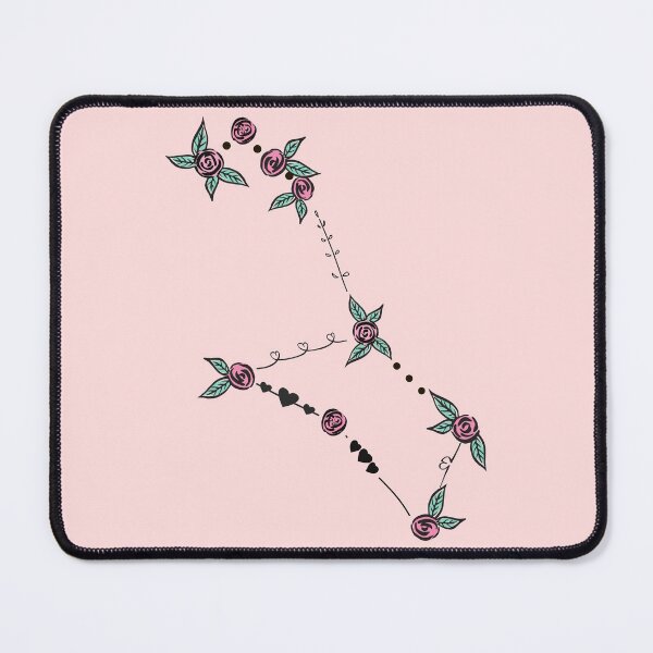 Item preview, Puppis Constellation Roses and Hearts Doodle designed and sold by EndlessDoodles.