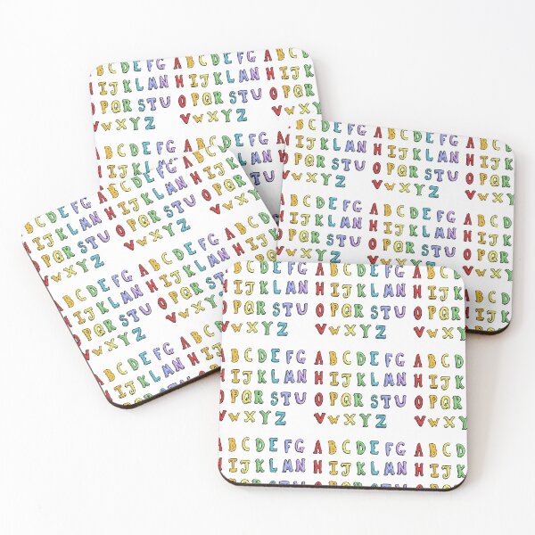 Item preview, Colorful A to Z alphabets designed and sold by Thepoeticwine.